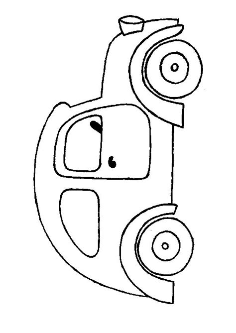 Auto (4) is achthonderdvierentwintig keer bekeken. Kleurplaat auto | Kleurplaten, Patronen, Thema