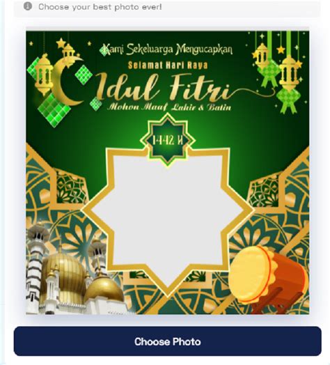 Link Twibbon Hari Raya Idul Fitri Gratis Cocok Untuk Kartu Ucapan Lebaran Download Di