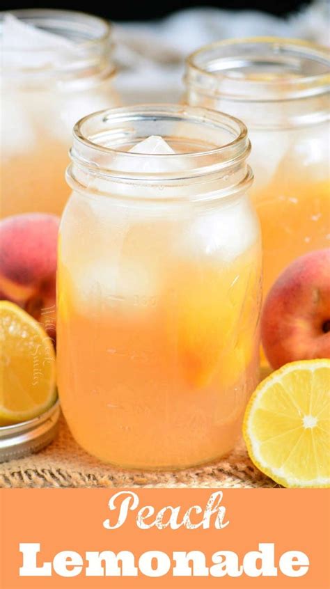 Peach Lemonade Will Cook For Smiles