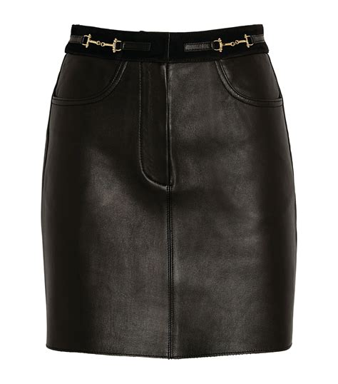 Maje Leather Mini Skirt Harrods Hk