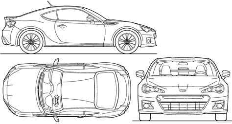 Car blueprint illustrations & vectors. CGfrog: Most Loved Car Blueprints for 3D Modeling