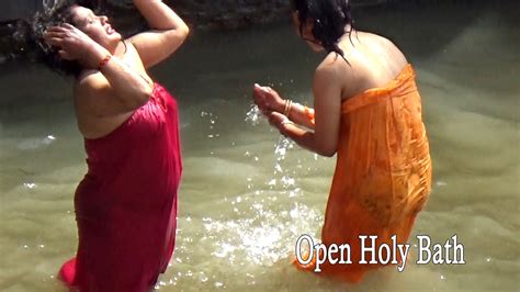 Sali Nadi Bathing Today Salinadi Mela Open Holy Bath Today YouTube