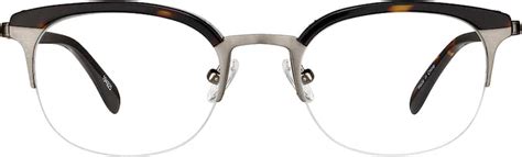 tortoiseshell browline glasses 194925 zenni optical