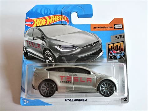 2018 Tesla Model X Hot Wheels Toy Car Tesla Model X Hot Wheels