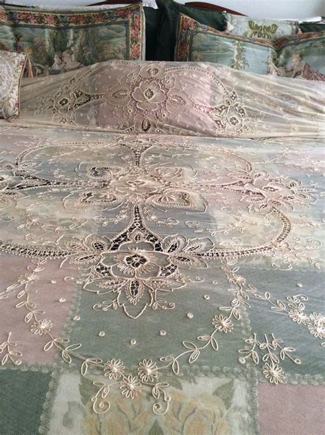 lace passion lace bedspread linens and lace antique lace