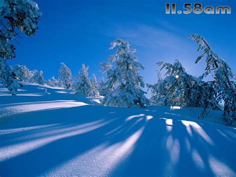 Winter Landscapes Free Screensaver Download