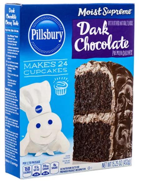 Pillsbury Chocolate Cake Mix 1525 Oz All Day Supermarket