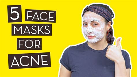 5 Homemade Face Masks For Acne That Really Work Youtube