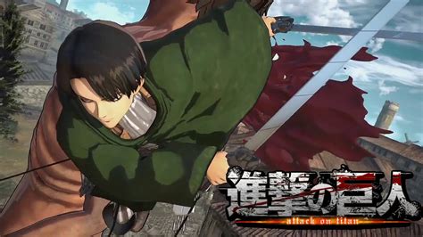 Attack On Titan Game Levi Ackerman 7 Minute Gameplay Escaping Death