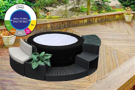 Inflatable Hot Tub Suite Shop Wowcher