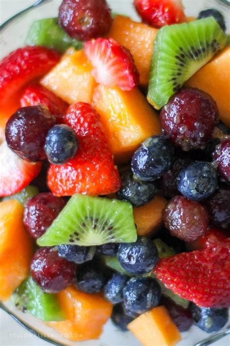 Easy Summer Fruit Salad Recipe With Delicious Dressing