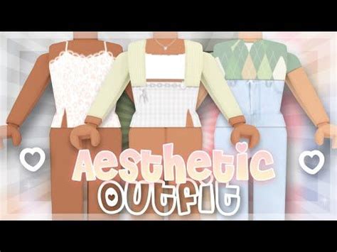 Read on, tweak them a little, and create your own. Aesthetic girl outfits with codes // roblox - YouTube in ...