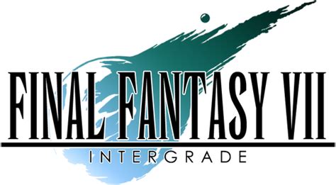 Logo For Final Fantasy Vii Remake Intergrade By Itsfreakinjesus