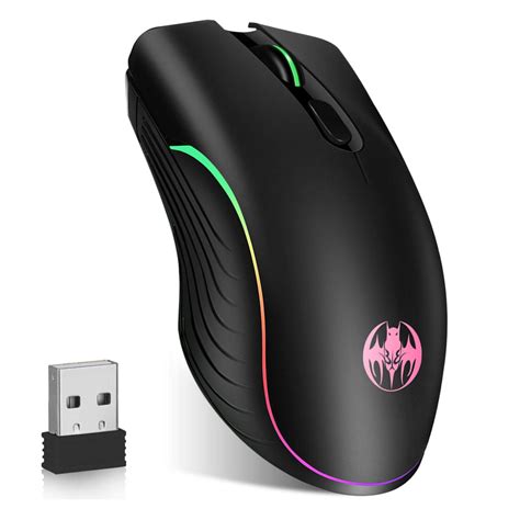 Tsv M06 Wireless Gaming Mouse Rechargeable Computer Mouse Mice With