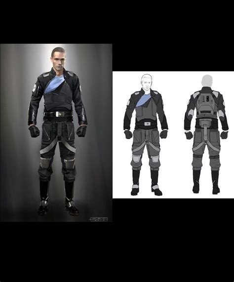 Starkiller Flightsuit Concept Force Unleashed Ii Star Wars Outfits