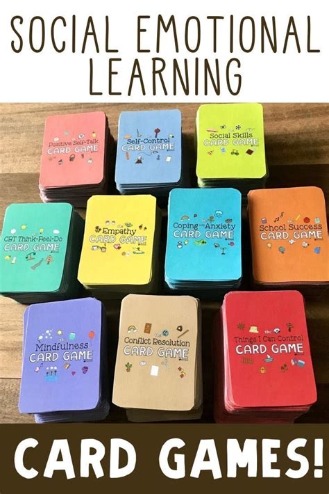 Social Emotional Learning Card Games Perfect For Teachers To Use In The