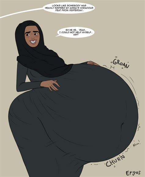 Rule 34 1girls After Vore Ambiguous Gender Ambiguous Prey Belly Big Belly Black Clothing Black