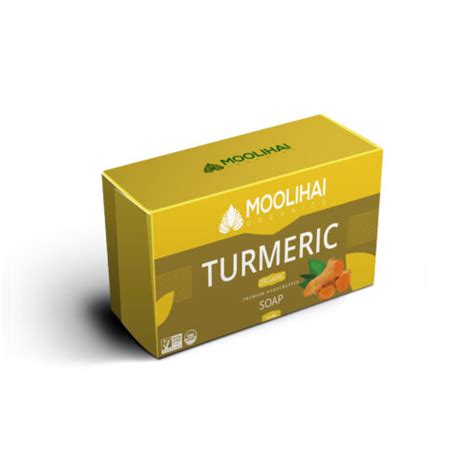 Natural 100 Herbal Wellness Turmeric Soap Kasturi Manjal Haldi