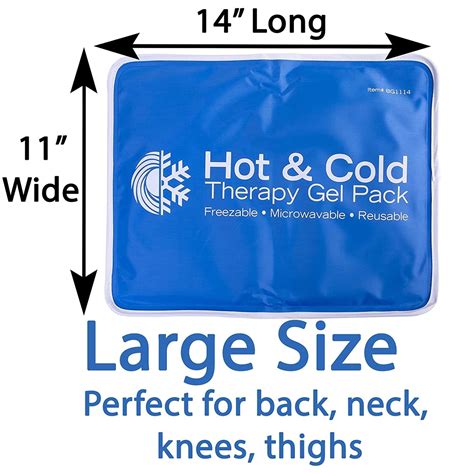 Roscoe Medical Hot And Cold Therapy Gel Pack 11 X 14 Sunshine Medical