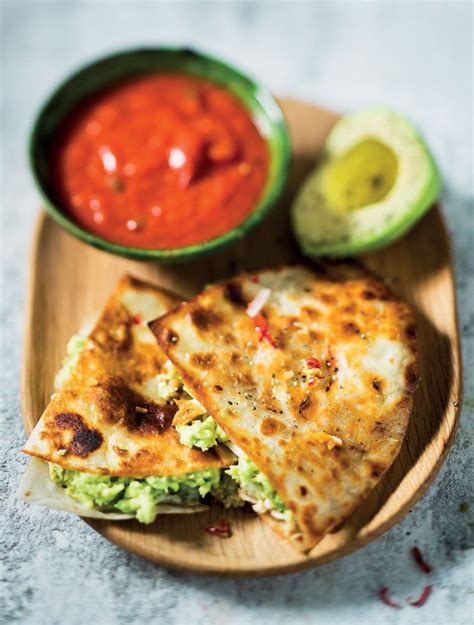 Toasted Avocado Quesadilla Wraps Recipe Avocado Quesadilla Food