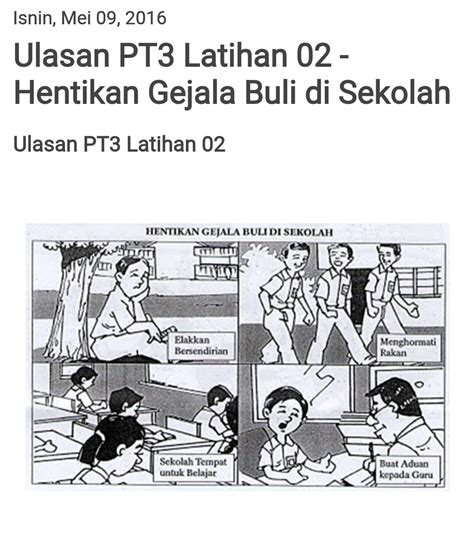 Sikap kritis seseorang terhadap sebuah karya milik orang lain bisa dituangkan dalam sebuah tulisan yang bermutu. My KSSM Journey : PT3 Contoh Ulasan