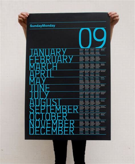 Fresh Pics Unusual And Creative Calendar Designs