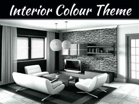 Black And White Interior Theme For Modern Apartments My Decorative