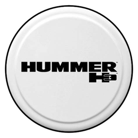 Boomerang Rg H33 Wh H3 33 Rigid Series White Spare Tire Cover And
