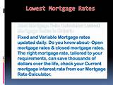 Current Mortgage Rates Photos