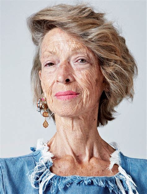 Ageless Beauty 72 Year Old Loulou Van Damme — Thats Not My Age Van