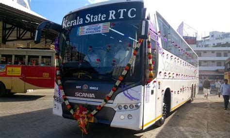 You need to travel by the. Kerala RTC Scania Starts Service from Trivandrum to ...