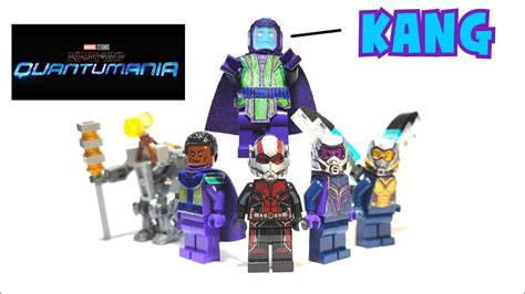 Lego Ant Man And The Wasp Quantumania Kang Minifigures Moc Youtube