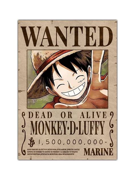 We At Comicsense Xyz Bring You This One Piece Anime Inspired Wanted