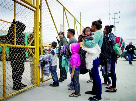 Mil 700 Migrantes Solicitan Asilo En México Desde La Frontera Con Eu