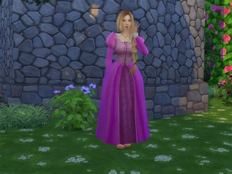 The Sims Resource Rapunzel Dress