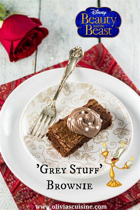 The Disney Gourmet Series Beauty And The Beasts Grey Stuff Brownie