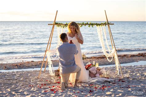 Surprise Marriage Proposals On Tampa Bay Beaches Kyle Fleming Photography