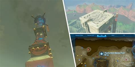 Tears Of The Kingdom How To Unlock The Thyphlo Ruins Skyview Tower