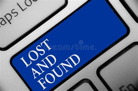 Lost And Found Stock Image Image Of Caution Help Aircraft 3751067