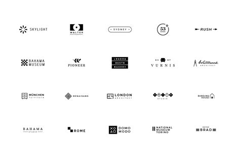 120 Minimalist Logos By Vuuuds Thehungryjpeg