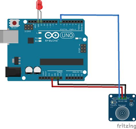 How To Use Touch Sensor Using Arduino