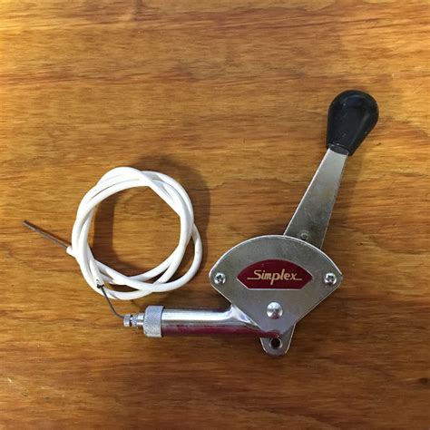 Simplex 5 Speed Stick Shift Shifter Vintage Nos Made In France