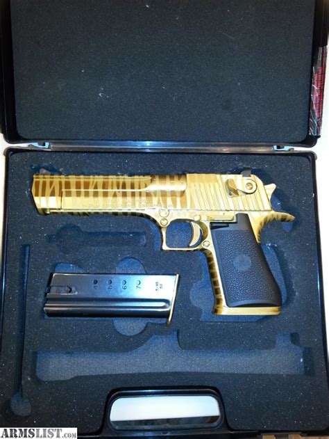 Armslist For Sale 50 Caliber Desert Eagle Titanium Gold Finish W