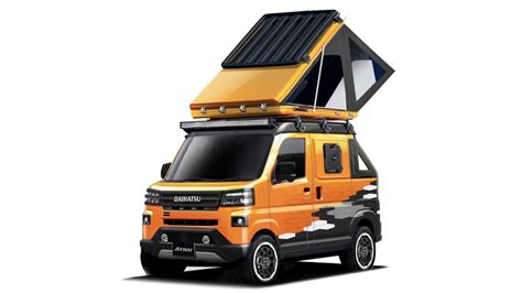 Daihatsu Kei Camper Van Heads To Tokyo Auto Salon Dbtv Live