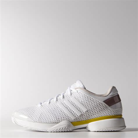 Adidas Womens Stella Mccartney Barricade 8 Tennis Shoes White