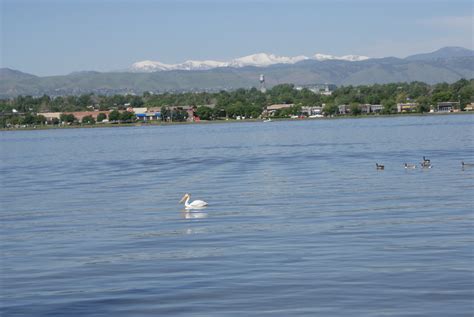 Denver Co Sloans Lake Facing West In June Photo Picture Image