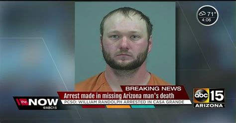 Arrest Made In Missing Mans Disappearance Death In Pinal County
