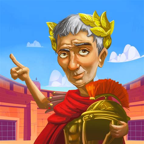 julius caesar cartoon