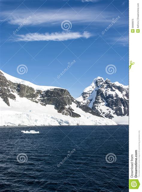 Blue Sky In Antarctica Stock Photo Image 39689975