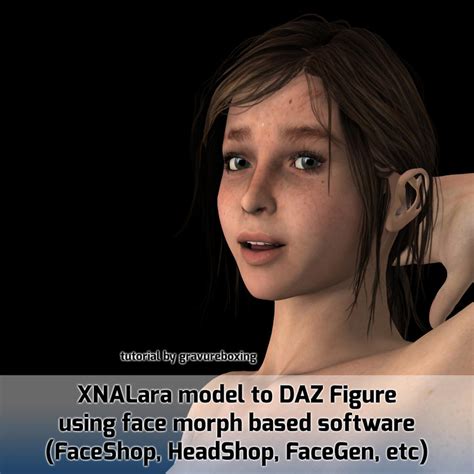 Xna To Daz Figure Using Faceshopfacegenetc By Gravureboxing On Deviantart